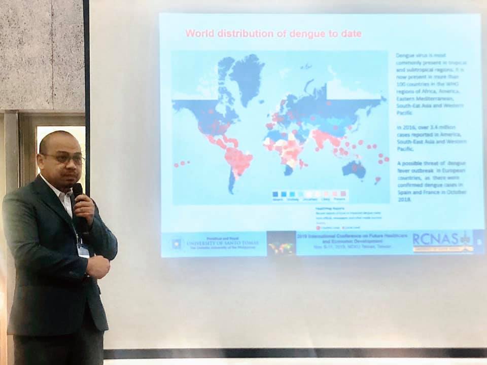 Albano of Chemistry, RCNAS talks about dengue trends in the Philippines