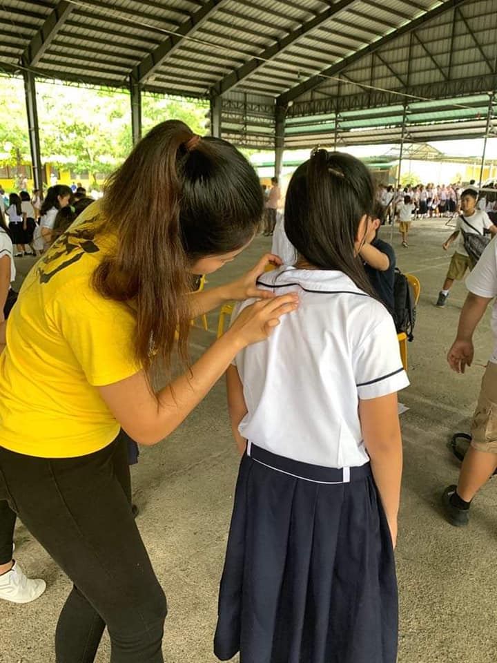 CRS screens 1,415 grade school pupils of Nueva Ecija for Scoliosis