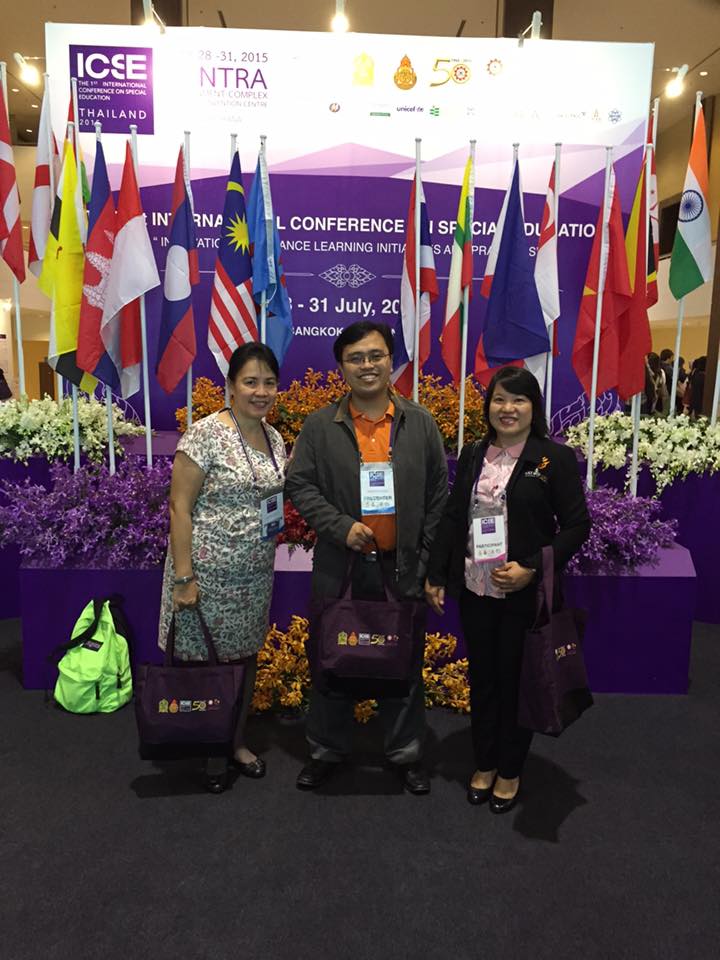 Lipardo, Vargas present papers in SEAMEO-SEN conference in Thailand