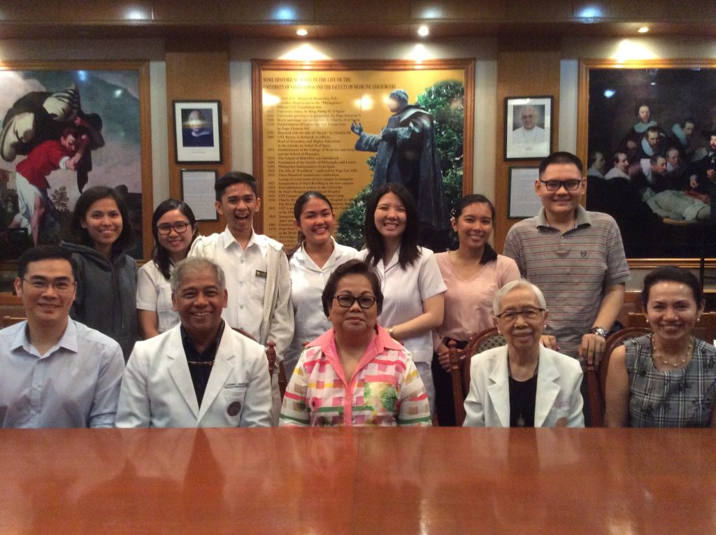 Medicine’s Anargyroi Regent’s Scholars sign MoA for A.Y. 2018-2019