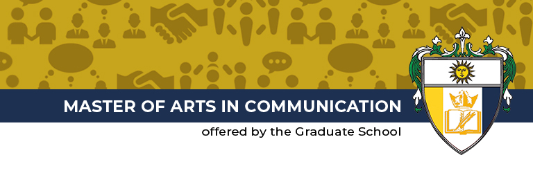 Master of Arts in Communication - University of Santo Tomas