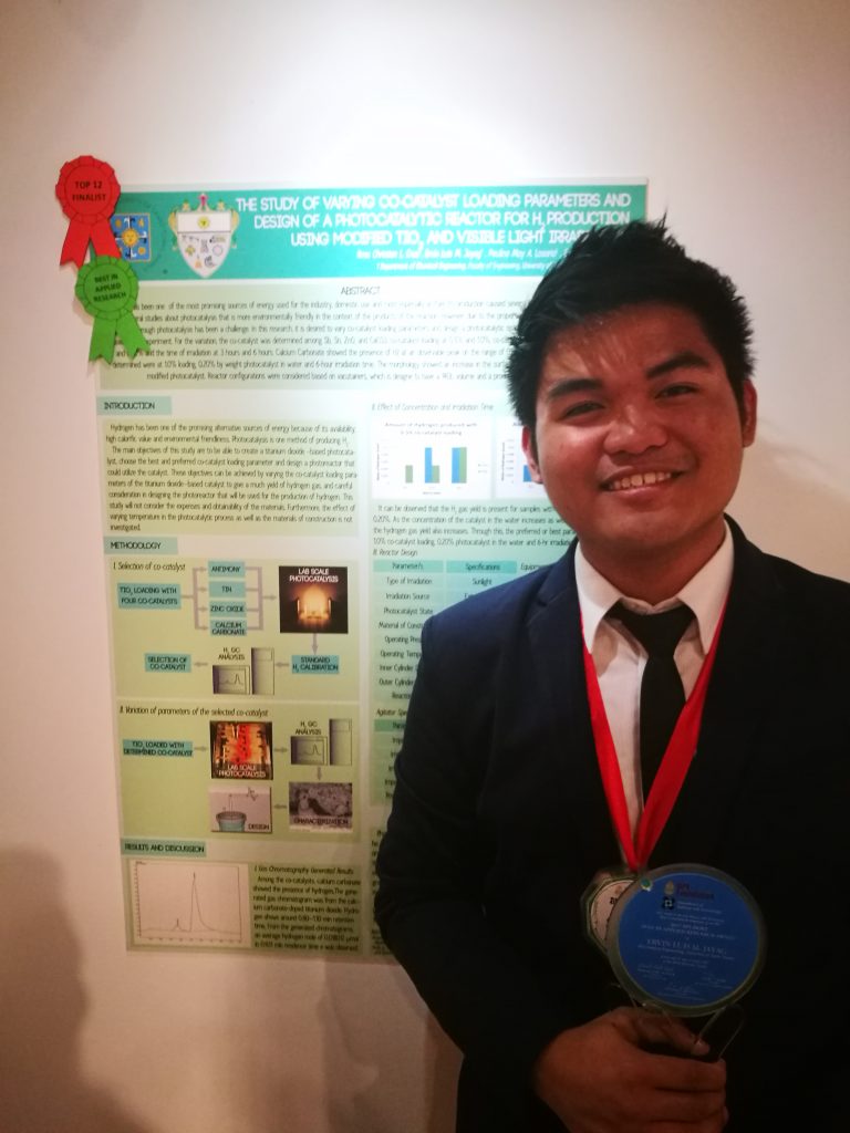 BSc Bio, BS Chem Eng’g students win BPI-DOST awards