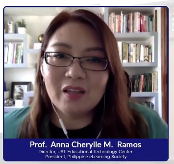 Ramos of EdTech, Secondary Ed talks about learning management systems in CEAP webinar