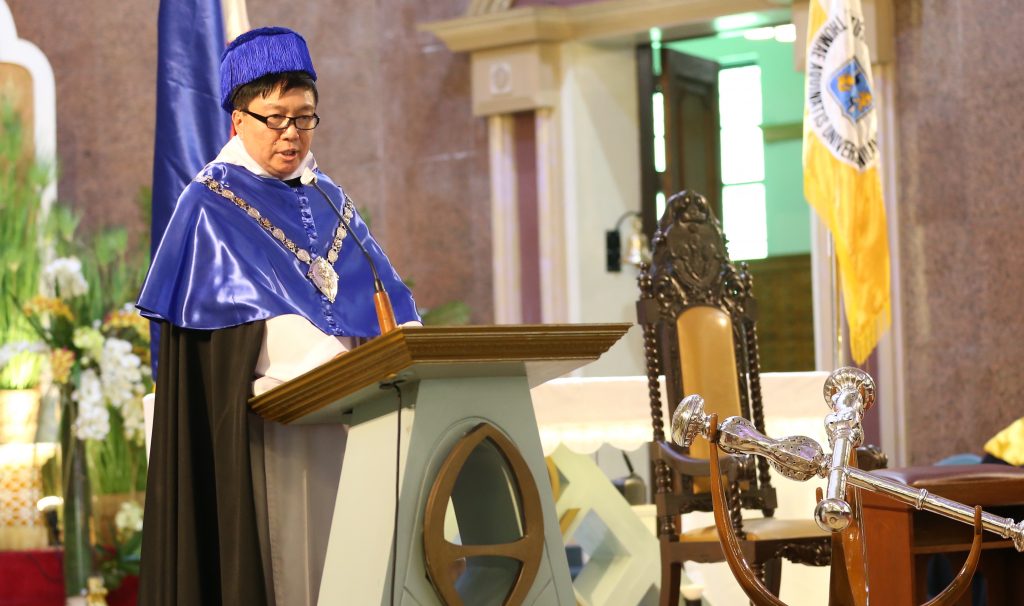 Fr. Ang installed as Rector, lays down 7-point agenda, UST Vision 2024 and Beyond