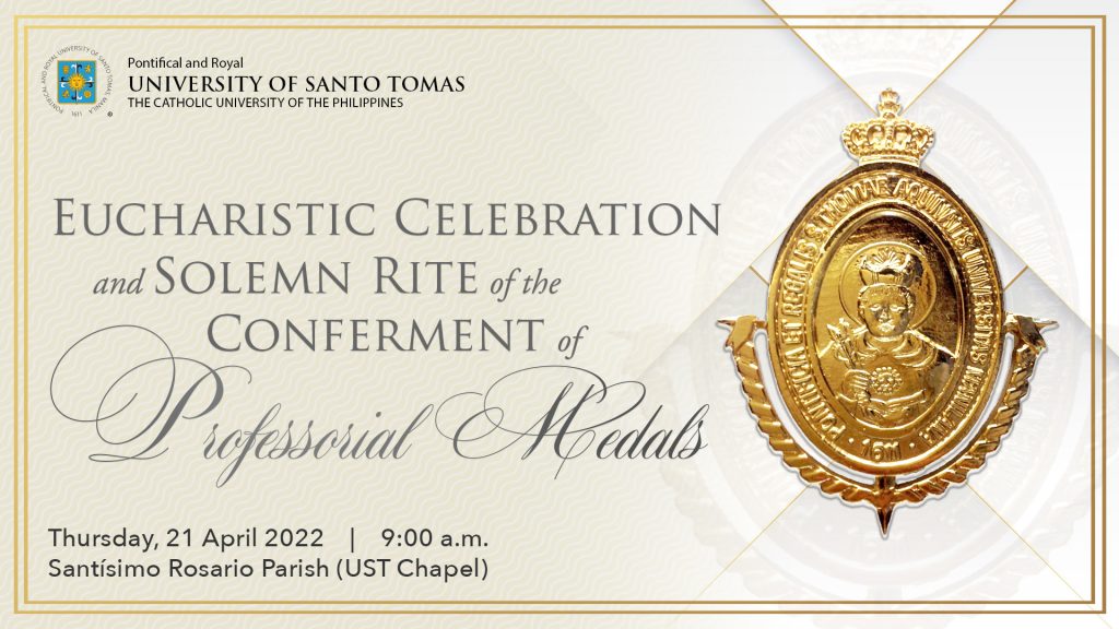 Newly promoted professors to receive professorial medal