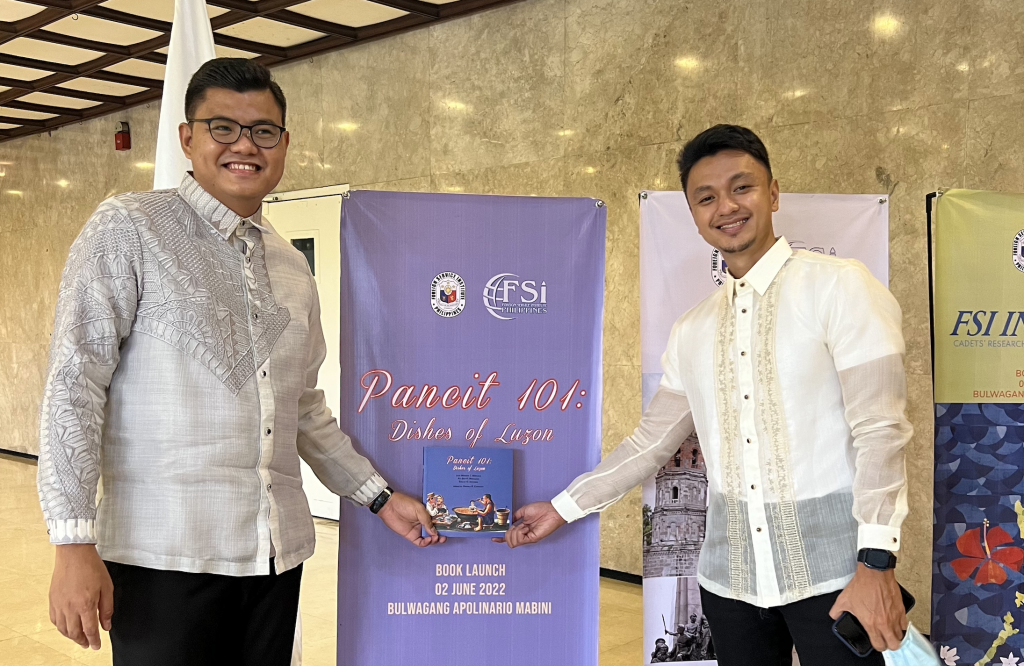 <strong>Mercado, Andalecio of Tourism Management publish book on Philippine Pancit culinary heritage</strong>
