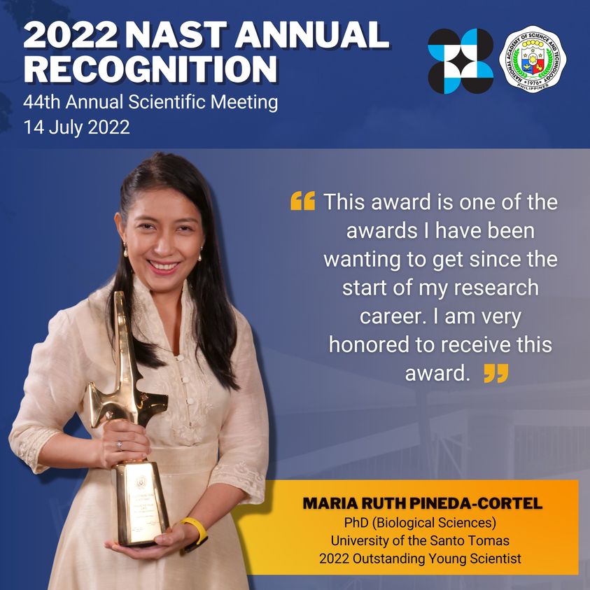 Pineda-Cortel, Dagamac named 2022 Outstanding Young Scientists by NAST