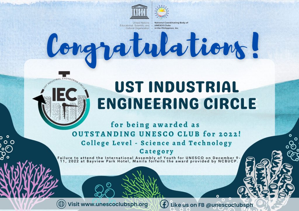 UST IEC receives UNESCO citation