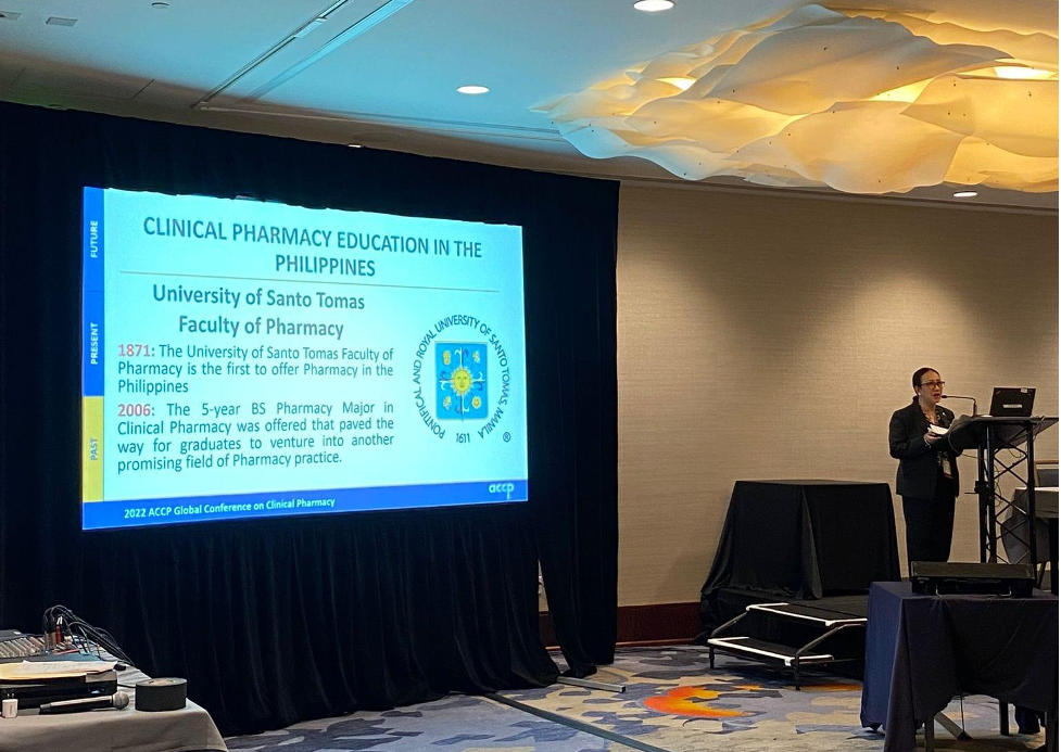 Pharmacy Dean delivers Clinical Pharmacy lecture at 2022 ACCP Global