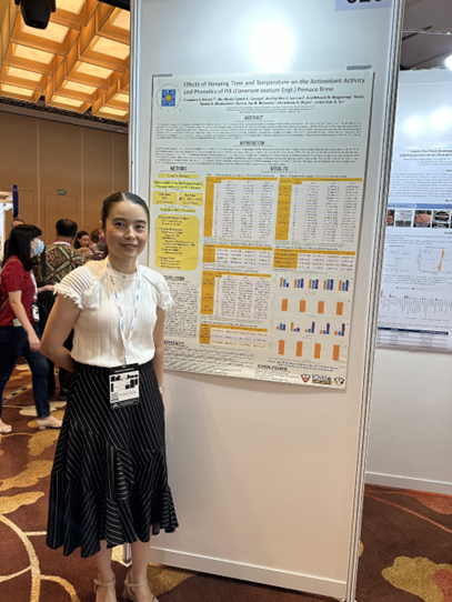 <strong>GS food researchers present works at 21<sup>st</sup> IUFoST World Congress in Singapore</strong>