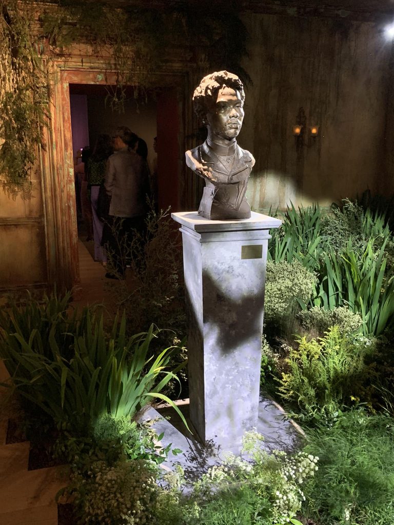 UST Museum’s Juan Luna bust is on display at “Splendor: Juan Luna, Painter as Hero” exhibit