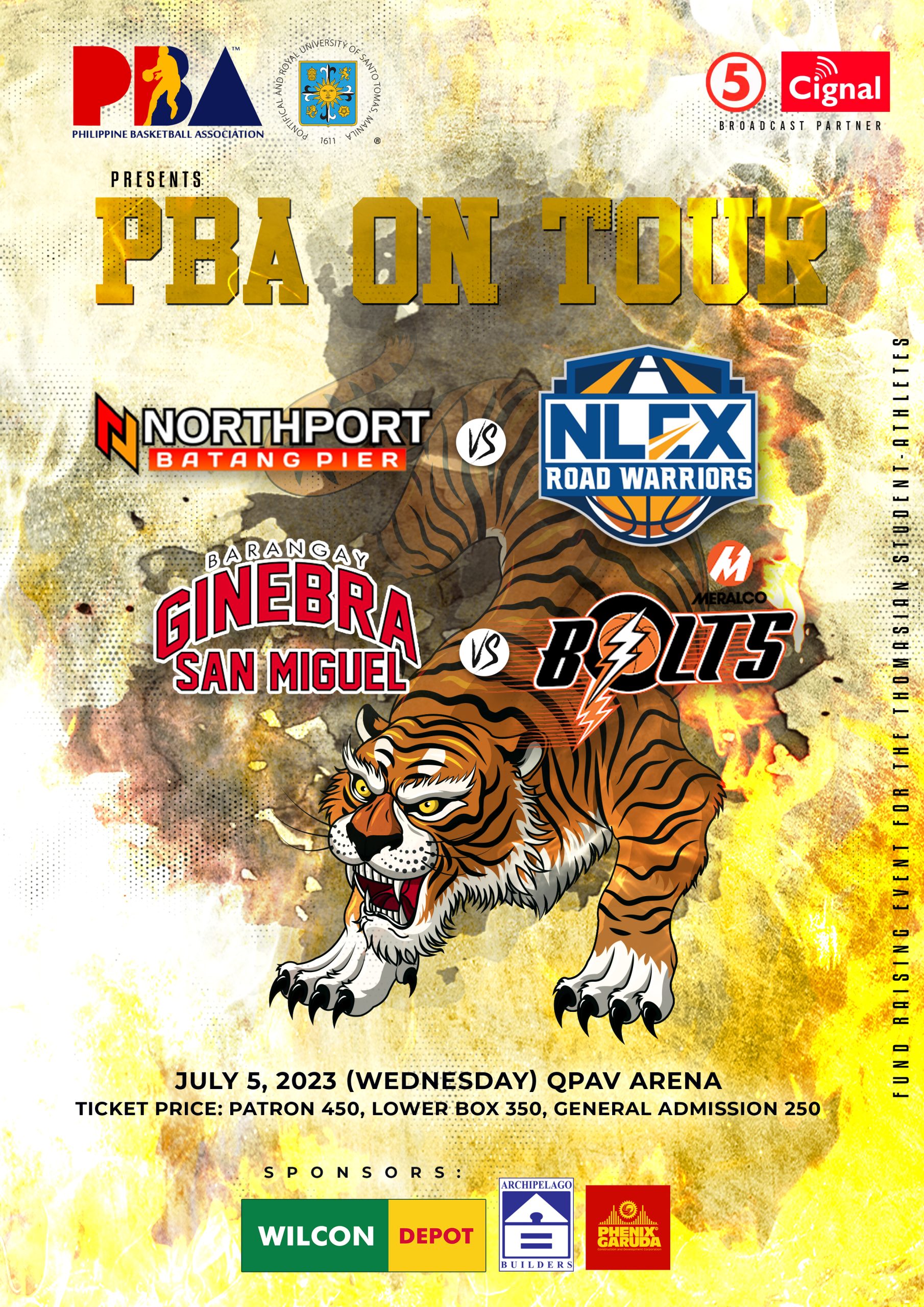 PBA on Tour makes stop in España University of Santo Tomas