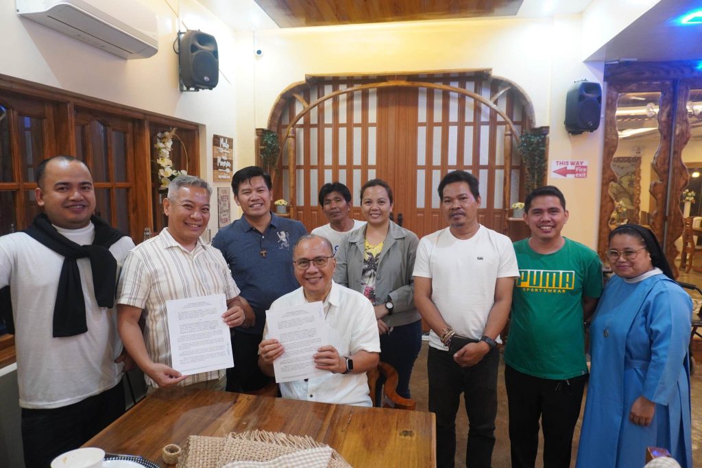 GS CCCPET inks MOU with Diocese of Catarman for Church Heritage Mapping