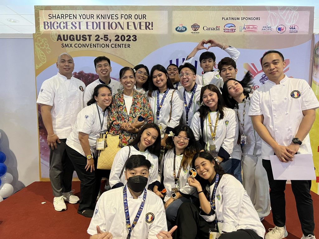 Culinary entrepreneurship students win bronze in Philippine Culinary Cup 2023