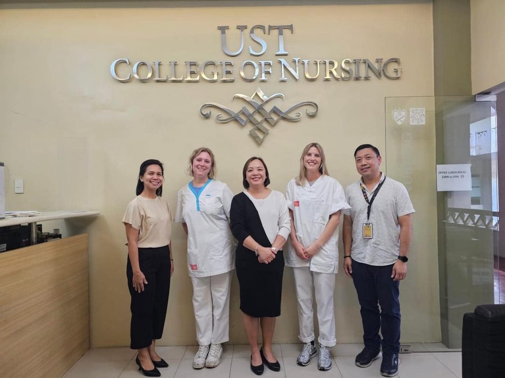 Belgian nursing students undertake international exchange program in UST