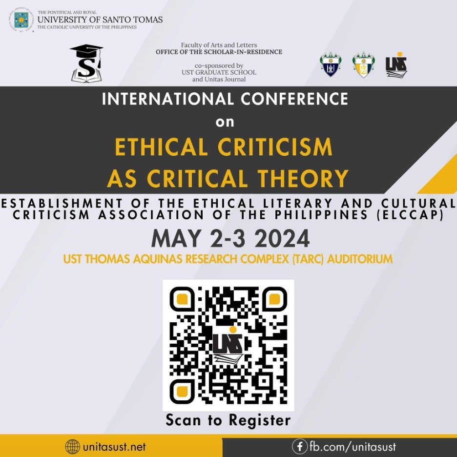 International Conference on Ethical Criticism Sets the Stage for the Founding of the Ethical Literary and Cultural Criticism Association of the Philippines (ELCCAP)