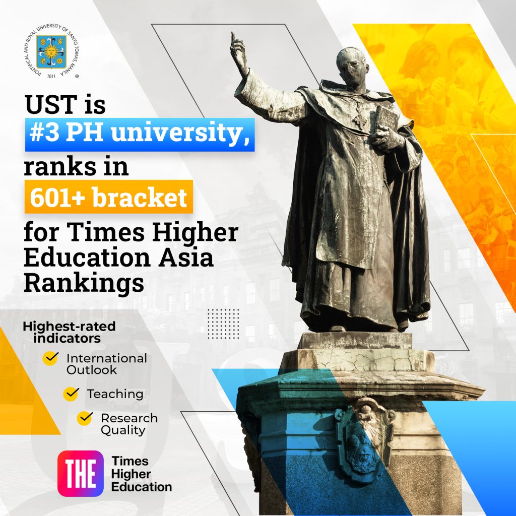 International outlook marked as UST’s greatest strength in entry to Times Higher Education Asia Rankings
