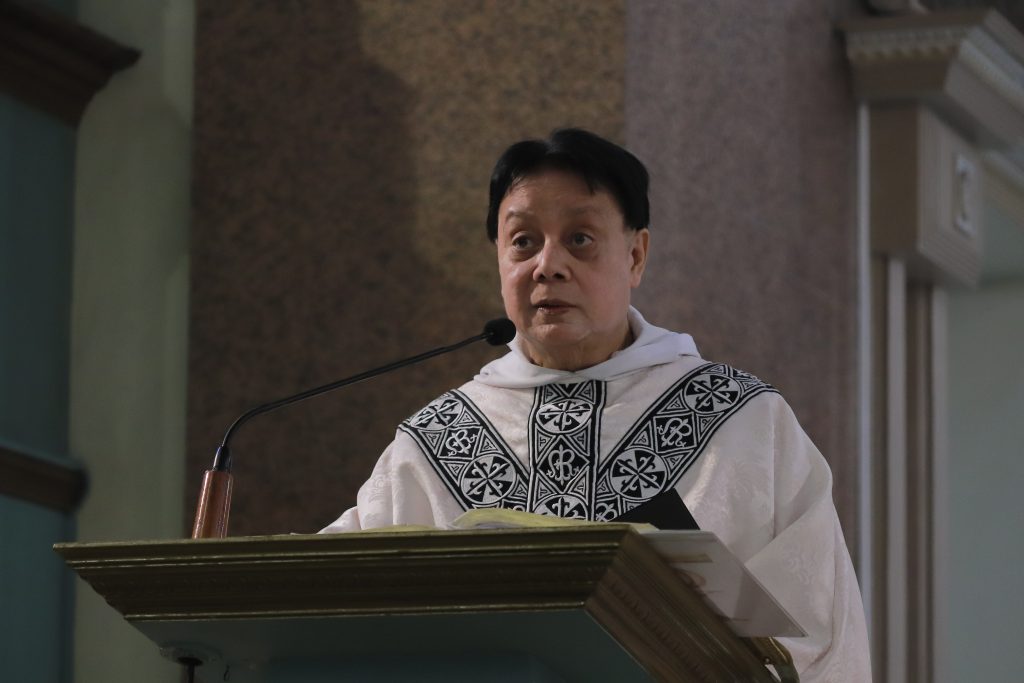 Fr. Aligan honors St. Dominic in Triduum Mass, calls him an ‘athlete of Christ’