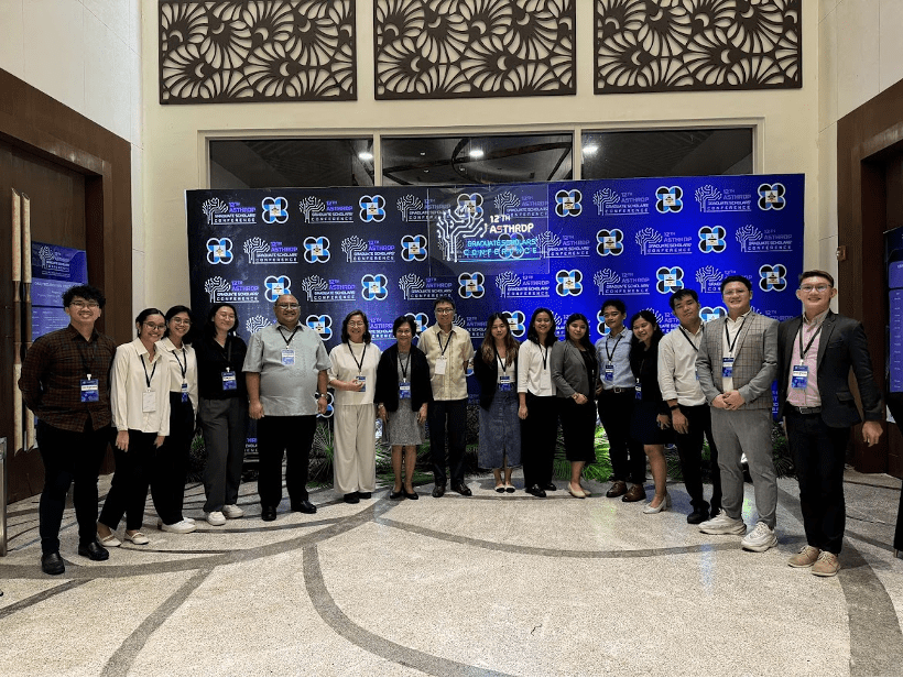 Thomasian DOST scholars bag research presentation awards for studies on ecology, tropical lake, and neutron spectrometry