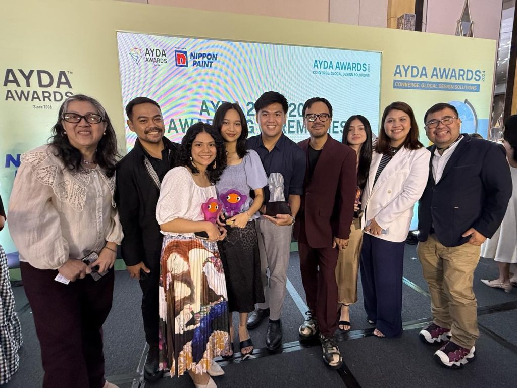 Interior design students recognized in Nippon Paint AYDA Awards