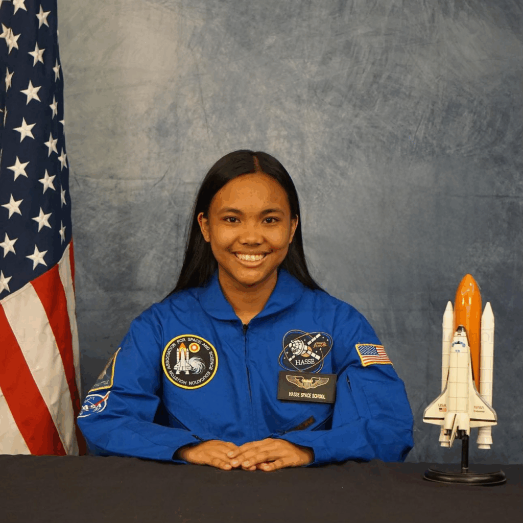 STEM alumna takes off with awards in NASA-HASSE Space Program