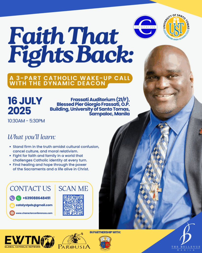 Faith that Fights Back: A 3-part Catholic Wake-up Call with the Dynamic Deacon