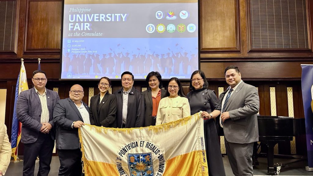 UST joins first-ever University Fair in New York City, welcomed by Philippine Consulate